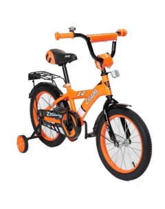 Велосипед 14 SNOKY оранжевый ZG 1433 Zigzag