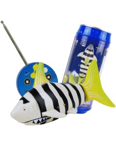 Радиоуправляемая рыбка акула желтая водонепроницаемая в банке 3310B 3 Create toys
