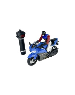 Радиоуправляемый мотоцикл с гироскопом 8897 204 LightBlue Yongxiang toys