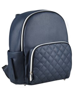 Рюкзак для родителей экокожа синий F9 2 Farfello