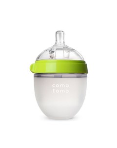 Бутылочка антиколиковая 150 мл с рождения зеленая Comotomo