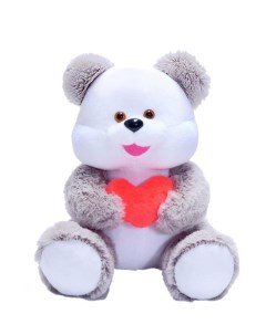 Мягкая игрушка Медведь с сердцем в ассортименте 2586998 Три медвежонка