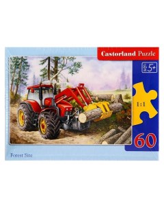 Миди пазлы Трактор 60 элементов Castorland