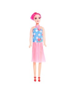 Кукла модель Оленька в вечернем платье МИКС Happy valley