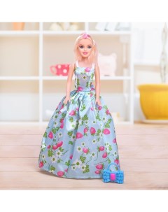 Кукла модель Лида в платье МИКС Nobrand
