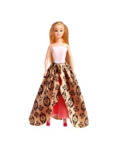 Кукла модель Милена в пышном платье МИКС Nobrand