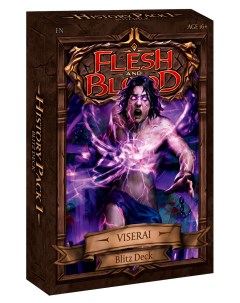 Настольная игра TCG Стартовая колода Viserai History Pack 1 англ Flesh and blood