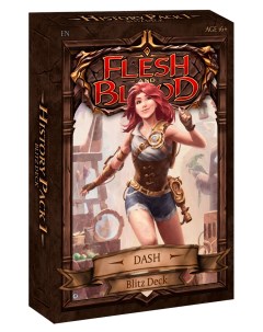 Настольная игра Tcg Стартовая колода Dash History Pack 1 англ Flesh and blood