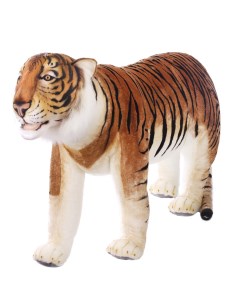 Реалистичная мягкая игрушка Тигр жаккард 140 см Hansa creation
