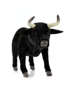 Реалистичная мягкая игрушка Ипанский бык 43 см Символ благополучия Hansa creation
