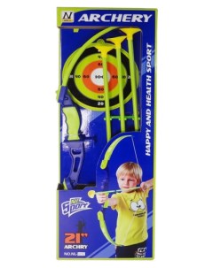 Набор игрушечного оружия Набор лучника Лук и стрелы мишень 21 дюйм Т11621 1toy