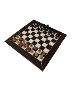 Шахматы нарды шашки Элеганс с утяжеленными фигурами авангард 100301ava1 Lavochkashop