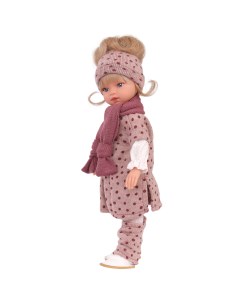 Кукла девочка Зои в розовом 33 см виниловая 25196 Antonio juan