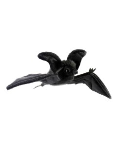 Реалистичная мягкая игрушка Летучая мышь черная парящая 37 см 4793Л Hansa creation