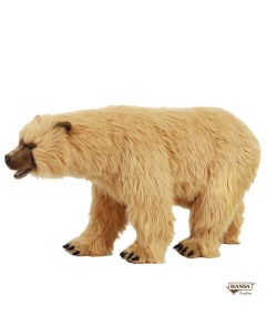 Реалистичная мягкая игрушка Сирийский медведь банкетка 110 см Hansa creation