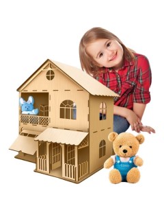 Кукольный дом большой Лесная мастерская