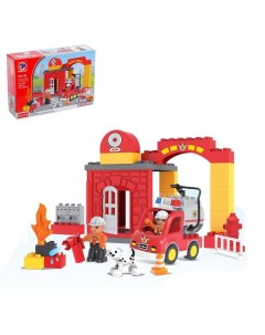 Конструктор Пожарная станция 35 деталей 2496914 Kids home toys