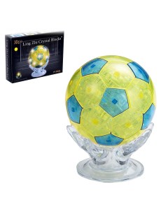 Пазл 3D кристаллический Мяч 77 деталей световые эффекты в ассорт 867772 Nobrand