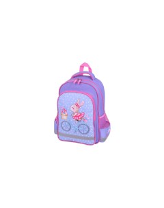 Рюкзак SCHOOL Little beauty 271402 1 отделение 38x28х14 см сиреневый розовый Пифагор