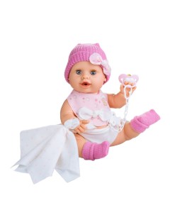 Кукла Baby Susu в розовом интерактивная Berjuan