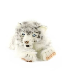 Реалистичная мягкая игрушка Тигр детёныш белый 54 см Hansa creation