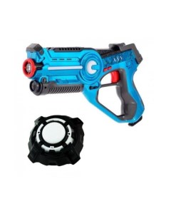 Игровой набор лазертаг Лазерный Пистолет и Мишень W7001U Blue игрушка Wineya