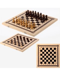 Игра 2 в 1 шашки шахматы В 6 Орловская ладья