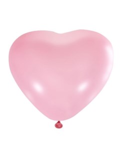 Шар латексный 12 Сердце пастель набор 50 шт цвет розовый Latex occidental