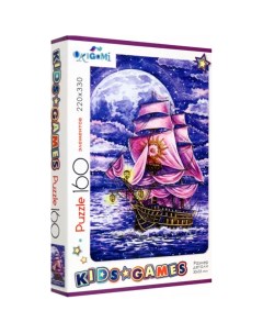 Пазл 160 Kids Games Корабль 07865 Origami