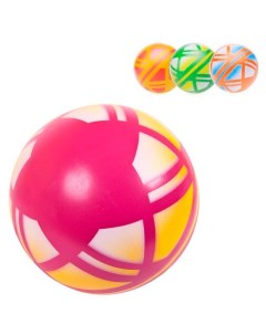 Мяч детский резиновый 12 5 см окрашивание по трафарету цвет микс Nobrand