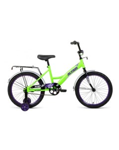 Велосипед Kids 1 ск 2022 г 13 Ярко зеленый Фиолетовый IBK22AL20041 Altair