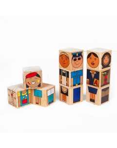 Кубики Профессии 3673538 Краснокамская игрушка
