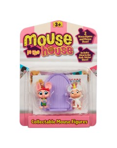 Игровой набор 2в1 фигурки Флэш и Шугар 41720 Mouse in the house
