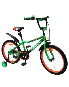 Велосипед 18 SUPER STAR зеленый черный Avenger