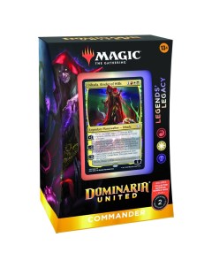 Дополнение для настольной ККИ MTG Commander Deck Legends Legacy издания Dominaria United Magic: the gathering