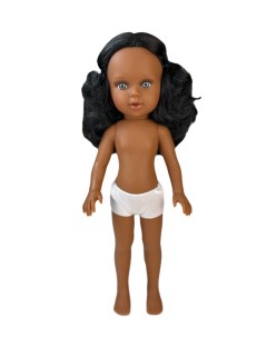 Кукла Марина темнокожая без одежды 40 см арт 13 2 Marina&pau
