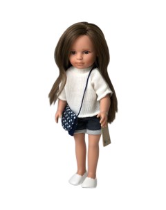 Кукла Нина темные волосы с сумочкой 33109 33 см Lamagik