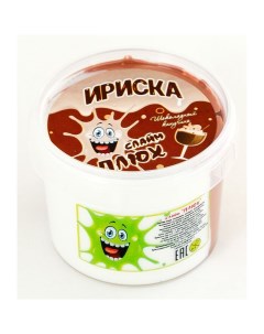 Слайм Ириска Шоколадный Капучино Плюх