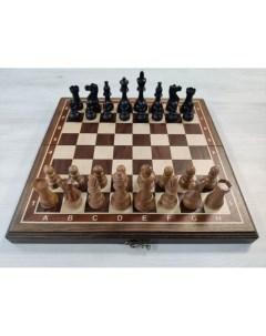 Шахматы турнирные 40 40 см с утяжеленными фигурами стаунтон nhind1 Lavochkashop