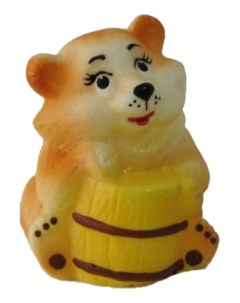 Фигурка животного Медвежонок Пкф игрушки
