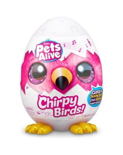 Интерактивная игрушка Pets Alive Птичка повторюшка звук 9537 Zuru