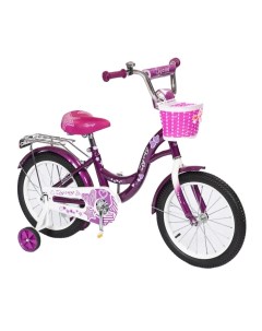 Велосипед 14 GIRL фиолетовый Zigzag