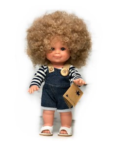 Кукла Бетти в комбинезоне с кудрявыми волосами 30 см 31203 Lamagik