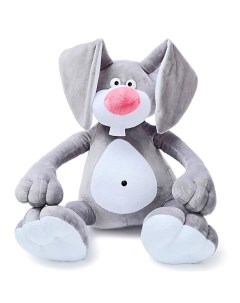 Мягкая игрушка Кролик Эрни 62 см цвет серый Rabbit