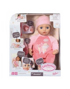 Кукла многофункциональная Baby Annabell 702 628 43 см Zapf creation