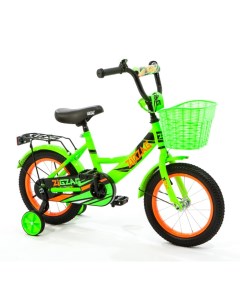 Велосипед 14 CLASSIC зеленый ZG 1402 Zigzag