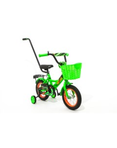 Велосипед 12 CLASSIC зеленый С РУЧКОЙ ZG 1202 Zigzag