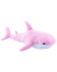 Мягкая игрушка Акула розовая 49 см Fancy