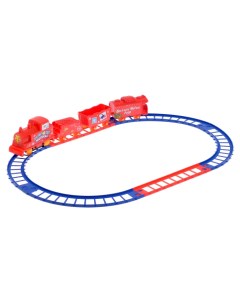 Железная дорога Новогодний экспресс работает от батареек Sl 02408 Woow toys