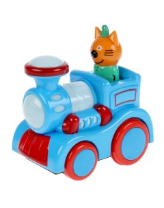 Развивающая музыкальная игрушка Три кота Паровозик B1895208 R Умка